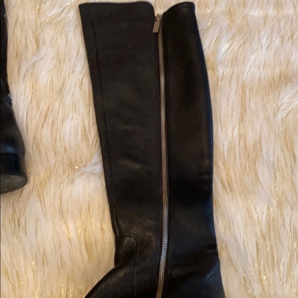 Michael KORS - Black Leather Knee High Boot  Size 6 - Picture 6 of 10